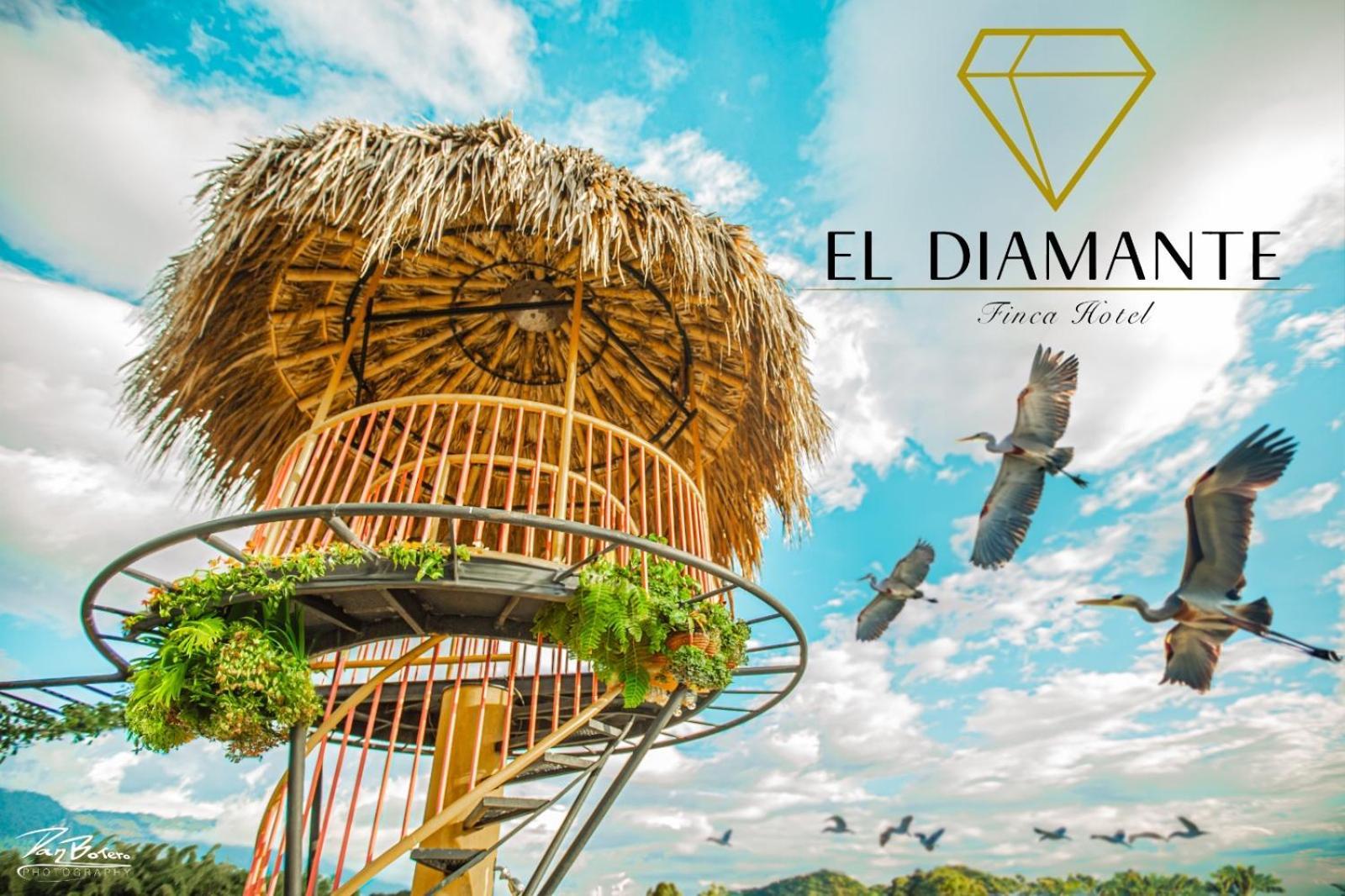 Finca Hotel El Diamante Calarcá Zewnętrze zdjęcie